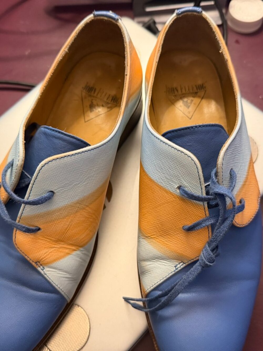 John Fluevog Manhattan: Women’s Asymmetrical Derby Shoe - DISCONTINUED